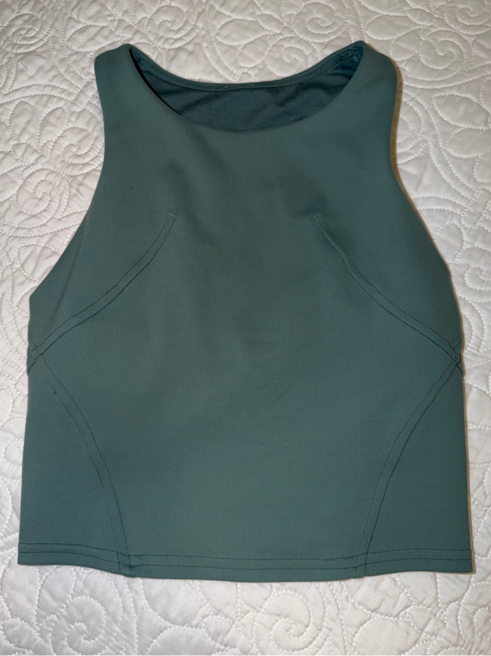 Lululemon Invigorate Train Tank - Dark Teal